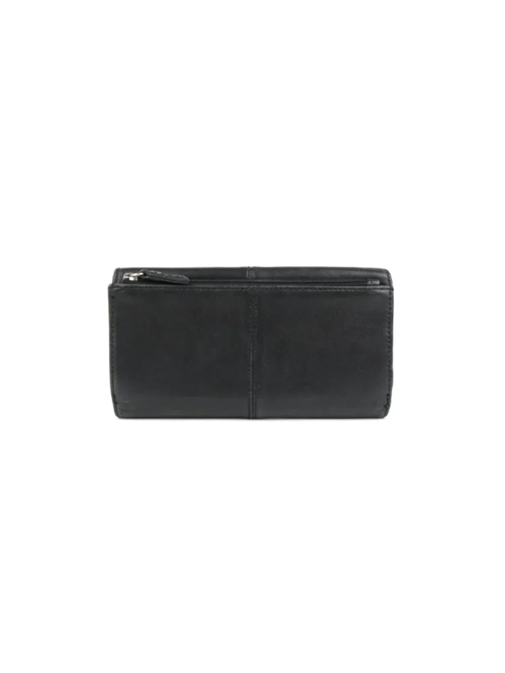 Coach Black Leather‎ Trifold Wallet